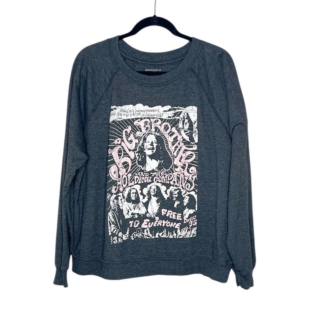 Big Brother And The Holding Company Sweatshirt Janis Joplin Sweatshirt size M